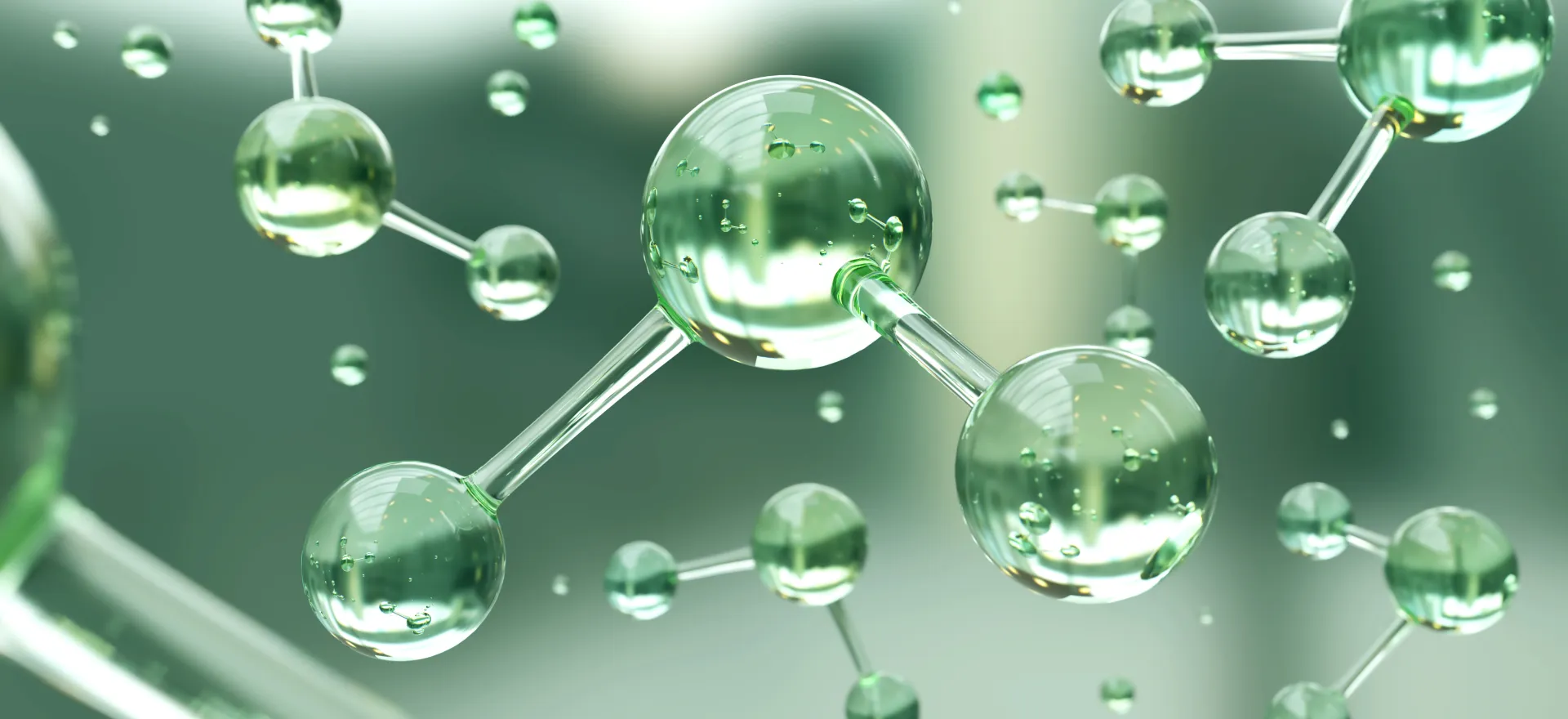 Hydrogen molekyl green