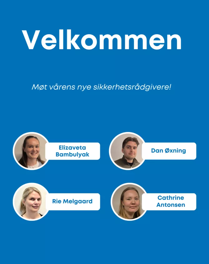 Velkommen vårens nyansatte IG